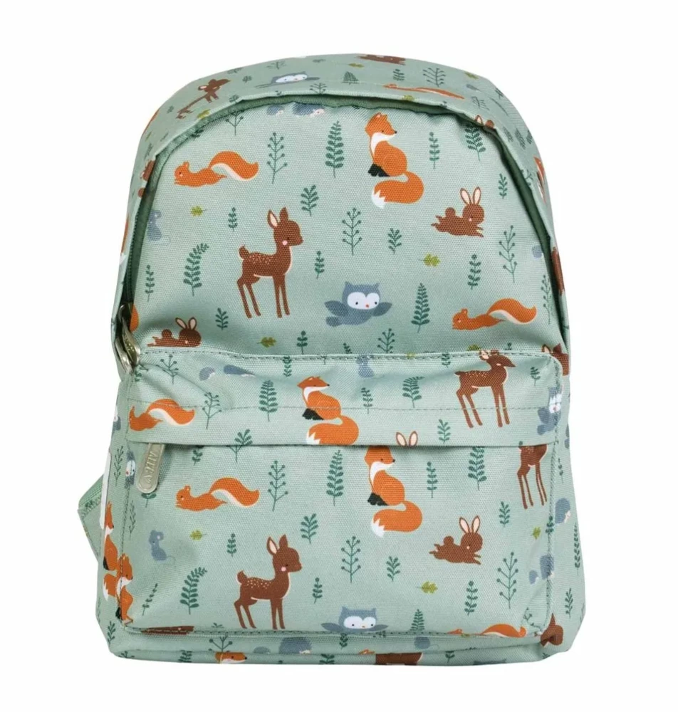 Batohy, kufříky, tašky /  Mini ruksak Forest lesní priatelia.webp 