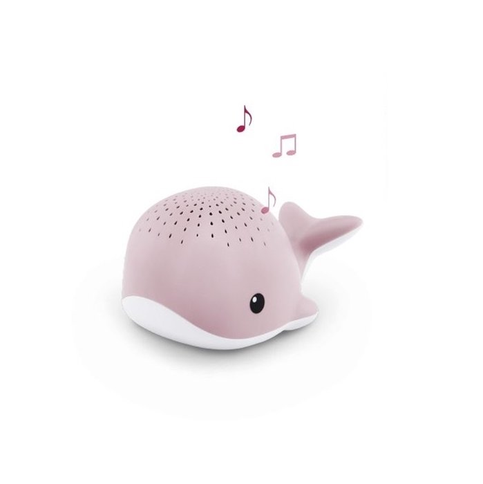 Dětská lampa s projektorem a melodií - Wally růžová