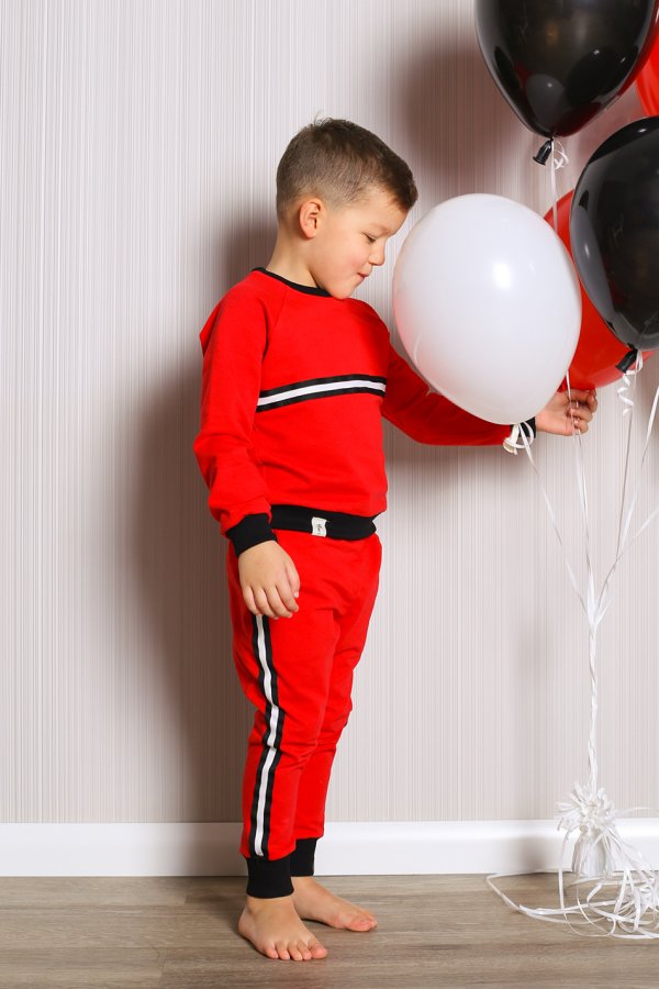 Kalhoty, tepláky, pudláče /  detske-pudlace-stripe-cervene-lovel-sk.jpg 