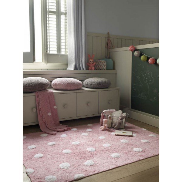 120 x 160 cm /  koberec-dots-pink-white-120x160-lorena-canals-lovel-02.jpg 