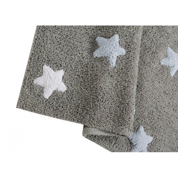 120 x 160 cm /  koberec-estrellas-tricolor-stars-grey-blue-120x160-lorena-canals-lovel-06.jpg 