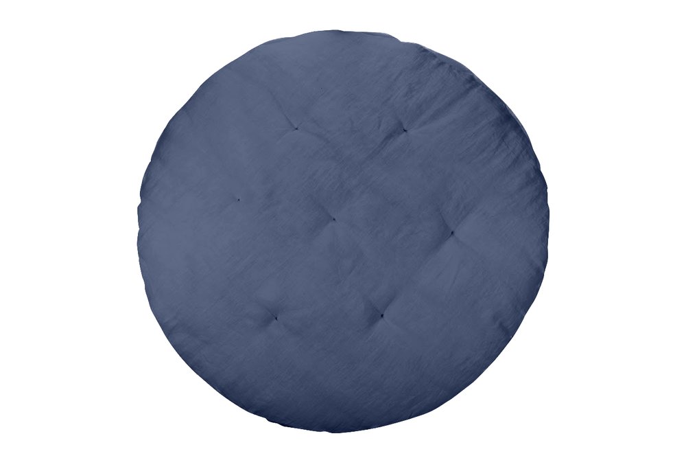 lovel.cz Lněná hrací podložka Pure Nature Exclusive - Denim