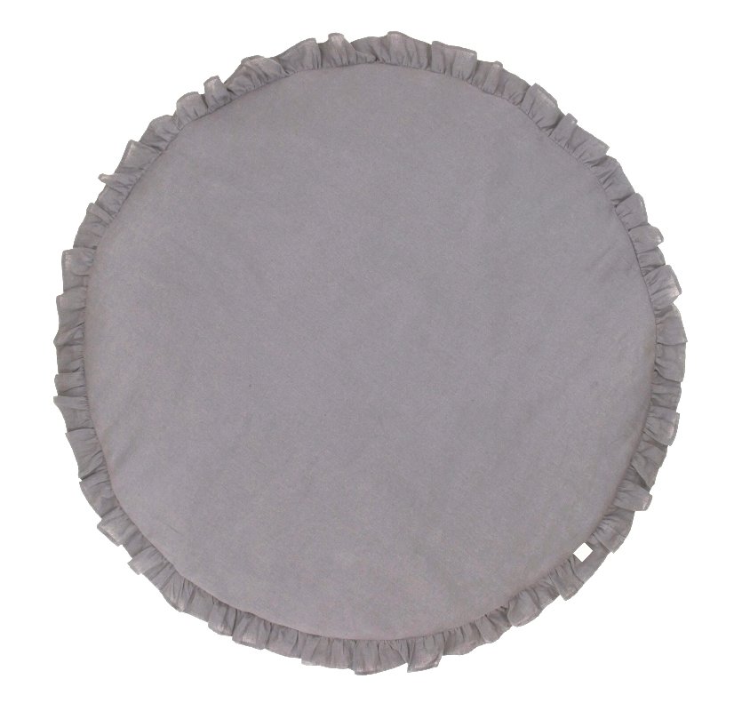 lovel.cz Lněná hrací podložka s volánky Pure Nature Exclusive - Shark