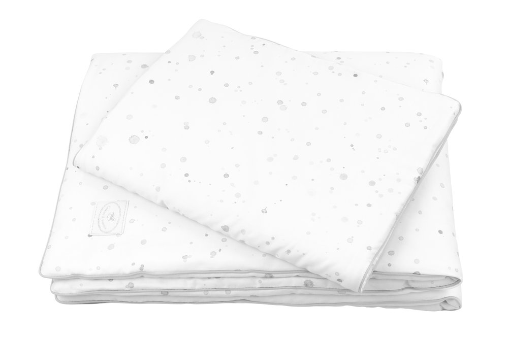Peřinka + polštář s výplní 80x100 Splash - Grey