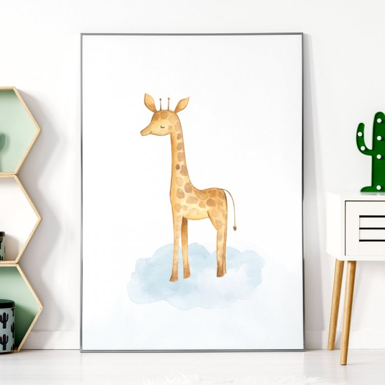 Plakáty /  plagat-safari-giraffe-yokodesigne-lovel-sk.jpg 