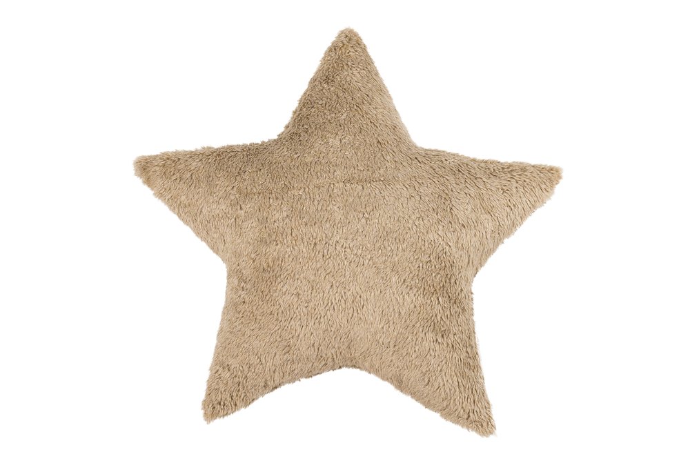 Polštář star Boho - Chocolate