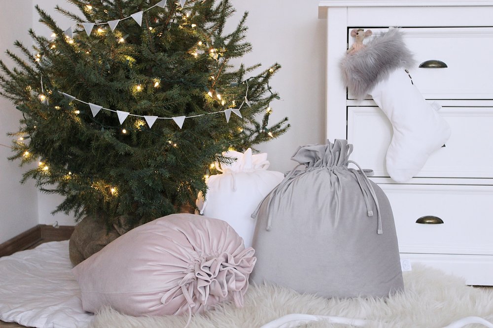 Doplňky /  Vánoční dekorační pytel - Grey 
