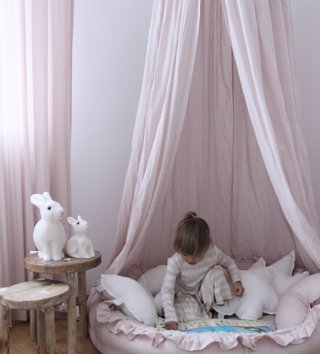 Baldachýny + doplňky /  bavlneny-baldachyn-soft-pudrovo-ruzova-cotton-sweets-lovel-sk-04.JPG 