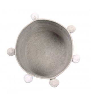 Koše na hračky, úložné boxy /  bavlneny-kosik-bubbly-natural-grey-lorena-canals-lovel-02.jpg 