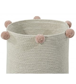 Koše na hračky, úložné boxy /  bavlneny-kosik-bubbly-natural-nude-lorena-canals-lovel-01.jpg 