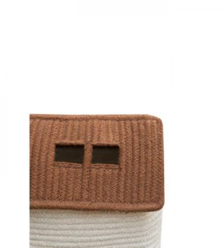 Koše na hračky, úložné boxy /  bavlneny-kosik-eco-city-house-toffee-lorena-canals-lovel-02.jpg 