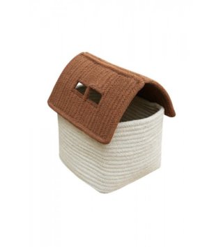Koše na hračky, úložné boxy /  bavlneny-kosik-eco-city-house-toffee-lorena-canals-lovel.jpg 