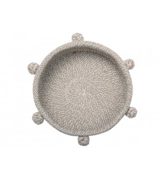 Koše na hračky, úložné boxy /  bavlneny-kosik-tray-natural-lorena-canals-lovel-01.jpg 