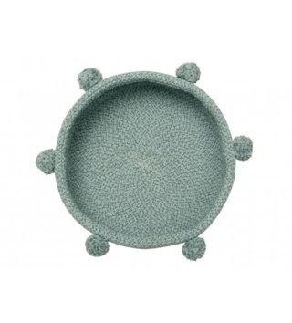 Koše na hračky, úložné boxy /  bavlneny-kosik-tray-vintage-blue-lorena-canals-lovel-01.jpg 