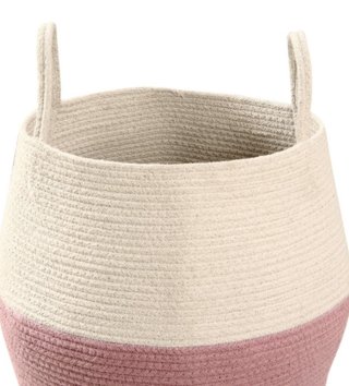 Koše na hračky, úložné boxy /  bavlneny-kosik-zoco-ash-rose-natural-lorena-canals-lovel-03.jpg 