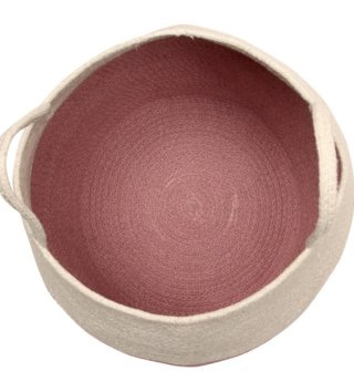 Koše na hračky, úložné boxy /  bavlneny-kosik-zoco-ash-rose-natural-lorena-canals-lovel-04.jpg 