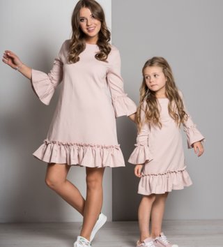 Dámské šaty, sukně /  damske-saty-s-dlhym-rukavom-butterfly-pudrovo-ruzove-3.jpg 