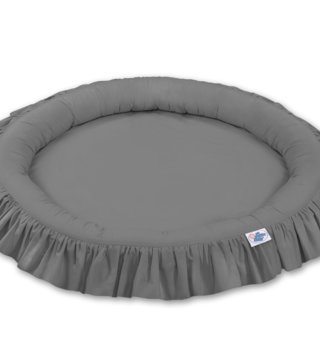 Kulaté dětské hnízda /  destke-okruhle-hniezdo-s-volanikmi-antracitove-lovel-02.jpg 