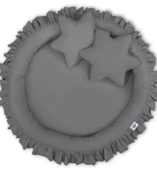 Kulaté dětské hnízda /  destke-okruhle-hniezdo-s-volanikmi-antracitove-lovel-05.jpg 