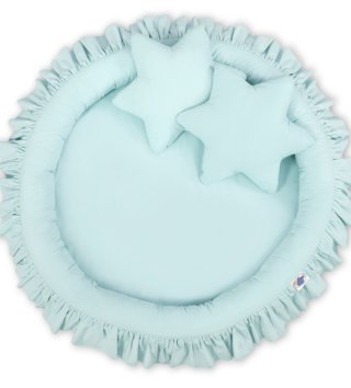 Kulaté dětské hnízda /  destke-okruhle-hniezdo-s-volanikmi-mint-lovel-05.jpg 