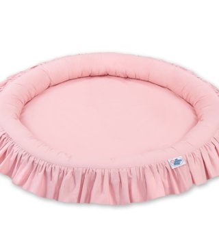 Kulaté dětské hnízda /  destke-okruhle-hniezdo-s-volanikmi-pudrovo-ruzove-lovel-02.jpg 