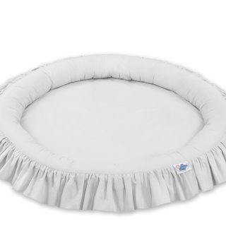 Kulaté dětské hnízda /  destke-okruhle-hniezdo-s-volanikmi-sede-lovel-02.jpg 