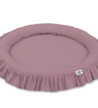 Kulaté dětské hnízda /  destke-okruhle-hniezdo-s-volanikmi-vintage-bordove-1-lovel-01.jpg 