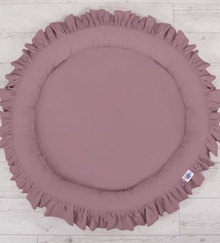 Kulaté dětské hnízda /  destke-okruhle-hniezdo-s-volanikmi-vintage-bordove-1-lovel-02.jpg 