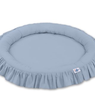 Kulaté dětské hnízda /  destke-okruhle-hniezdo-s-volanikmi-vintage-modre-lovel-02.jpg 