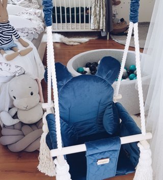 Houpačky /  detska-sedackova-hojdacka-mouse-tmavo-modra-lovel-sk1.jpg 