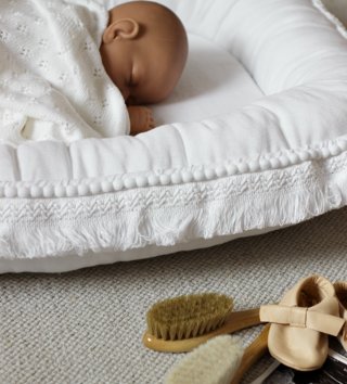 Oválné hnízda pro miminko /  detske-hniezdo-boho-white-cotton-sweets-lovel-02.JPG 