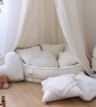 Kulaté dětské hnízda /  detske-hniezdo-okruhle-boho-cotton-sweets-lovel.JPG 