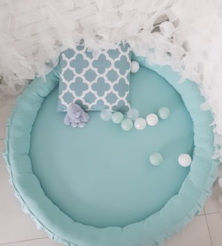 Kulaté dětské hnízda /  detske-hniezdo-okruhle-premium-mint-lovel-03(1).jpg 