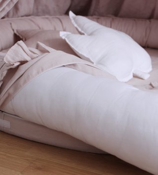 Kulaté dětské hnízda /  detske-hniezdo-s-okruhle-cotton-sweets-lovel-sk.JPG 