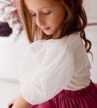 Trička s krátkým rukávem /  detske-tricko-s-pufovanymi-rukavmi-biele-lovel-01.jpg 