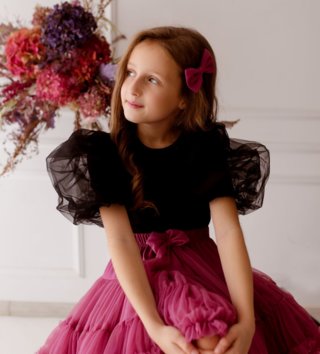 Trička s krátkým rukávem /  detske-tricko-s-pufovanymi-rukavmi-cierne-lovel-02.jpg 