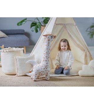 Dětské stany, teepee /  detsky-teepee-stan-kremovy-pompom-podlozka-dekoracne-vankusiky-lovel-04.jpg 