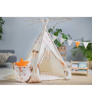 Dětské stany, teepee /  detsky-teepee-stan-teddy-pompom-podlozka-dekoracne-vankusiky-lovel-04.jpg 