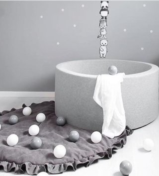 Hrací podložky /  Hrací podložka Basic - Graphit 