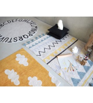 140 x 200 cm /  koberec-azteca-vintage-blue-140x200-lorena-canals-lovel-03.jpg 