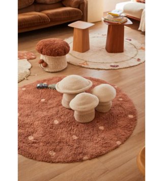 Ø 140 cm /  koberec-bavlneny-dot-chestnut-140-cm-lovel-03.jpg 