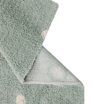 100 x 130 cm /  koberec-bavlneny-mini-dot-blue-sage-100-x-150-cm-lovel-04.webp 