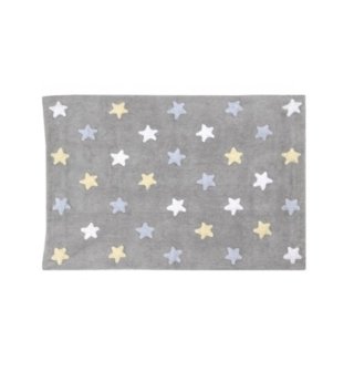 120 x 160 cm /  koberec-estrellas-tricolor-stars-grey-blue-120x160-lorena-canals-lovel-11.jpg 