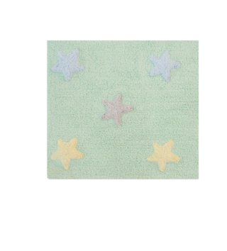 120 x 160 cm /  koberec-estrellas-tricolor-stars-mint-120x160-lorena-canals-lovel-01.jpg 