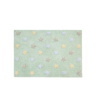 120 x 160 cm /  koberec-estrellas-tricolor-stars-mint-120x160-lorena-canals-lovel.jpg 