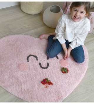 90 x 105 cm /  koberec-srdce-happy-heart-90x105-lorena-canals-lovel-03.jpg 