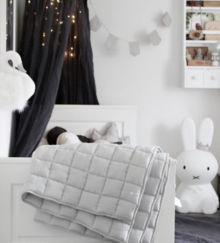 Baldachýny + doplňky /  lanovy-baldachyn-pure-nature-tmavo-sivy-cotton-sweets-lovel-sk.JPG 