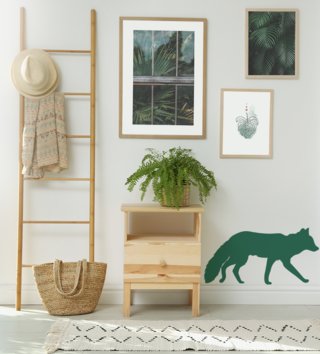 Forest - Lesní motiv /  nalepka-na-stenu-animals-liska-z072-lovel-01.jpg 