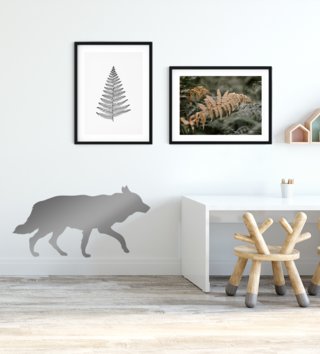Forest - Lesní motiv /  nalepka-na-stenu-animals-vlk-z071-lovel.jpg 