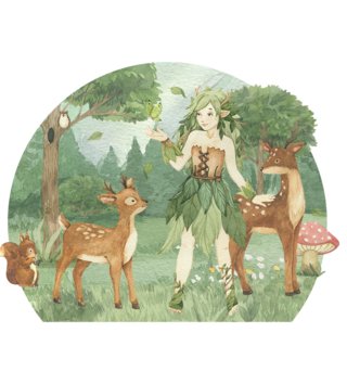 Forest - Lesní motiv /  nalepka-na-stenu-do-detskej-izby-rozpravkovy-les-dk465-lovel-02.jpg 